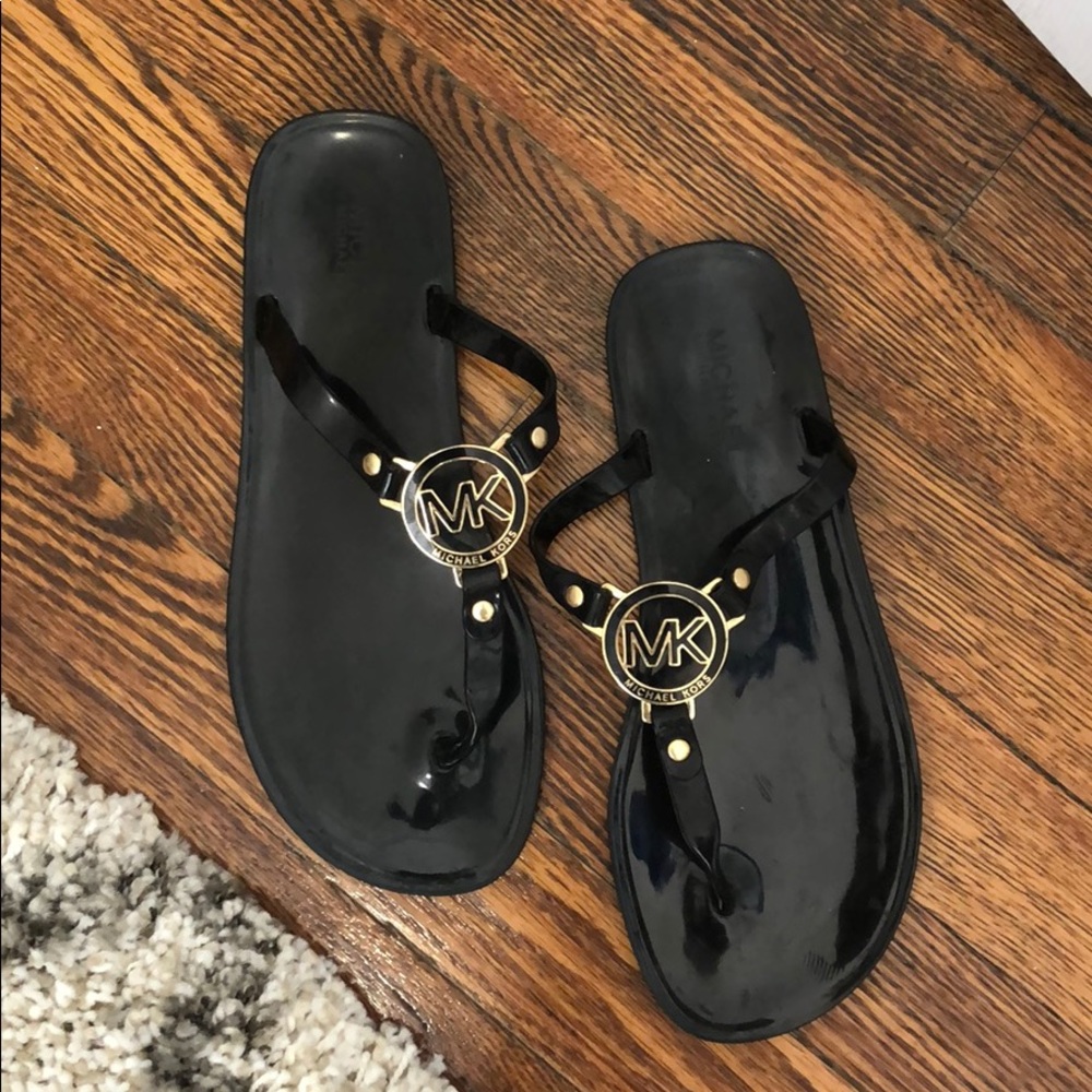 MK jelly sandals